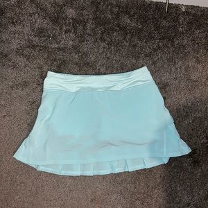 Lululemon blue tennis skirt